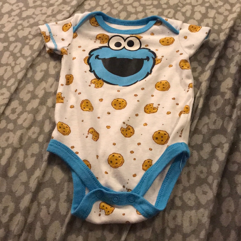Cookie Monster onsie